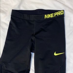 Nike Pro Fleece lined leggings